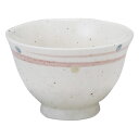 千茶 【新粉引赤渦 反煎茶】 高さ60mm×直径:91【業務用】