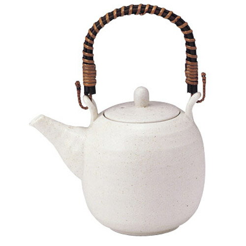 急須 粉引風 土瓶(アミ付)【業務用食器】