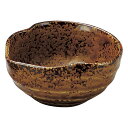 小鉢 アメ釉 ひさご小鉢/業務用食器/新品