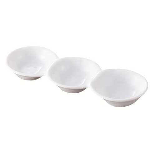 ■商品説明■商品名：293-79 だんご3品皿 白磁メーカー：桐井陶器メーカー品番：293-79お届け数：1サイズ：17.8×6.2×H1.8cm容量：-素材：磁器原産国：日本製【配送料について】【ご注意】画面上の色はブラウザやご使用のパソコンの設定により実物と異なる場合があります。
