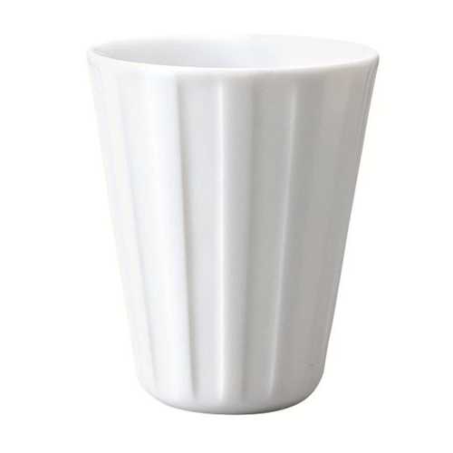 ■商品説明■商品名：54-06 マルシェ ストライプ ロングメーカー：桐井陶器メーカー品番：54-06お届け数：1サイズ：φ8×H9.8cm容量：260cc素材：白磁原産国：日本製【配送料について】【ご注意】画面上の色はブラウザやご使用のパソコンの設定により実物と異なる場合があります。