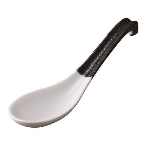 GY105 黒御影 ラーメンレンゲ/業務用/新品/小物送料対象商品