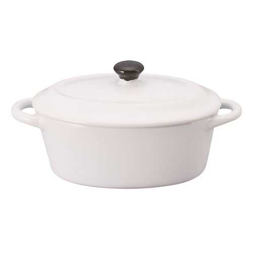 LF-61WH ミニキャセロール ミニ楕円ココットWH/業務用/新品/小物送料対象商品