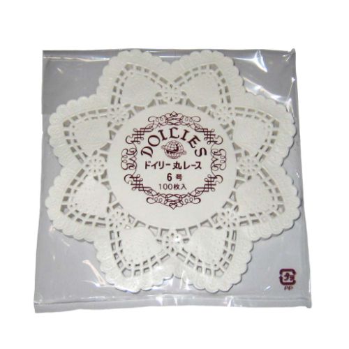 レースペーパー 6号 丸型(500枚入)/プロ用/新品/小物送料対象商品(3.0)