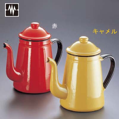 コーヒーポット #11 1 0Lキャメル ホーロー キリン印/プロ用/新品/小物送料対象商品