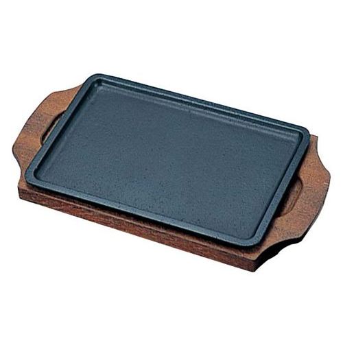 Lunch Plates - トキワ 鉄 ステーキ皿 309 長方形 23cm/業務用/新品/小物送料対象商品