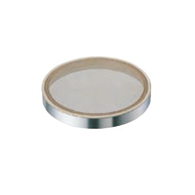 EBM ゴム付ステン枠 裏漉 替アミ ステン張 (6.5メッシュ) 36cm/業務用/新品/送料無料