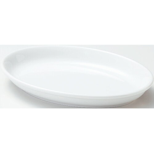 ユーラシア ホワイト 29cm だ円深皿 プレート Eurasia 10枚入/業務用/新品/小物送料対象商品/テンポス