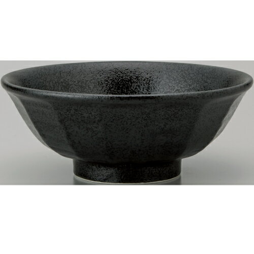 丼 【けずり6.5丼黒耀】 6-126-7 高さ80mm×直径:195 10個入 /業務用/新品/小物送料対象商品