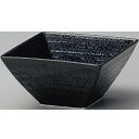 鉢 正角鉢12cm黒耀 6-65-9 幅120mm×奥行120mm×高さ62mm 10個入/業務用/新品 /テンポス/小物送料対象商品