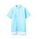 ブルゾン 兼用 半袖 8-734 (サックス) /プロ用/新品/小物送料対象商品