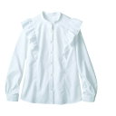 ブラウス レディス 長袖 BW2001-2 (ホワイト) /プロ用/新品/小物送料対象商品
