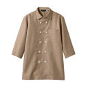 シャツ 兼用 7分袖 WC2621-7 (ブラウンチェック) /業務用/新品/小物送料対象商品