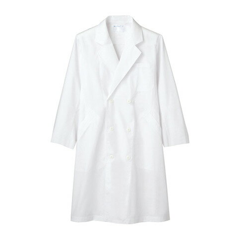 ドクターコート メンズ 長袖 白 メンズ 51-611/業務用/新品/小物送料対象商品