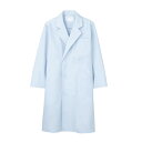 ドクターコート メンズ 長袖 サックス メンズ 51-813/業務用/新品/小物送料対象商品