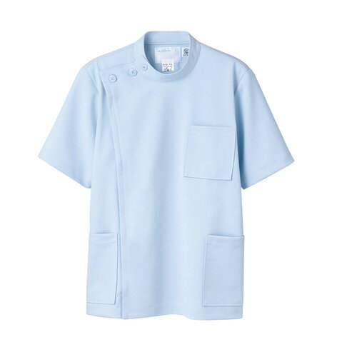 ケーシー メンズ 半袖 サックス メンズ 52-814/業務用/新品/小物送料対象商品