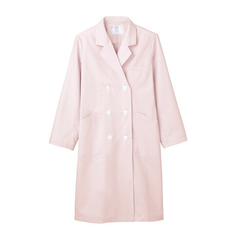 ドクターコート レディス長袖 ピンク レディス 71-075/業務用/新品/小物送料対象商品