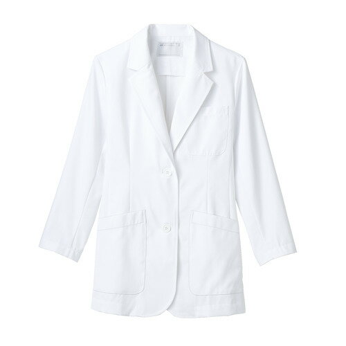 ドクターブレザーレディス長袖 白 レディス 71-301/業務用/新品/小物送料対象商品