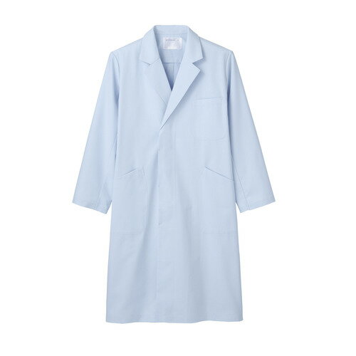 ドクターコート メンズ長袖S サックス メンズ 71-663/業務用/新品/小物送料対象商品