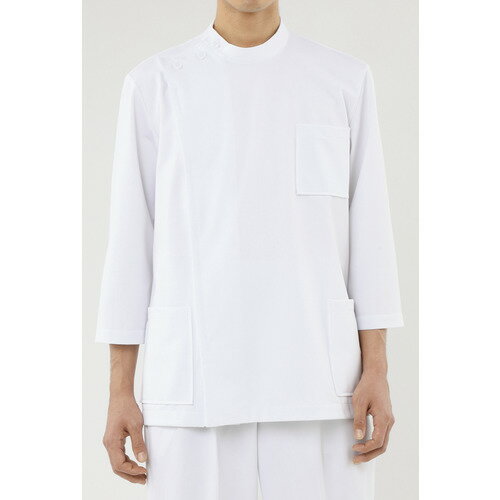 ケーシー メンズ 8分袖 白 メンズ 72-701/業務用/新品/小物送料対象商品