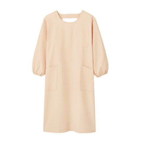 予防衣 兼用 長袖 シェルピンク 男女兼用 74-409/業務用/新品/小物送料対象商品