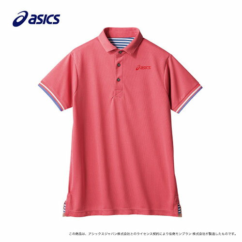 ポロシャツ 兼用 半袖 レッド×ブルー CHM306-2314/業務用/新品/小物送料対象商品