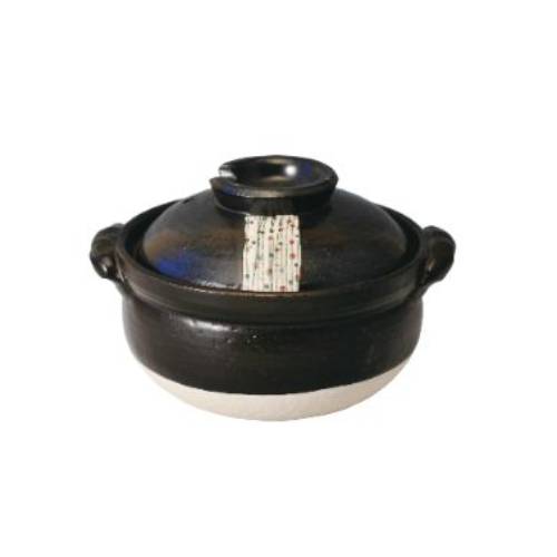 黒玉すだれ 5.5雑炊鍋/M0262/業務用/新品/小物送料対象商品