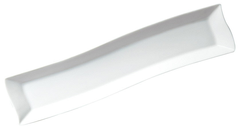 36cm細長角皿 波形 高さ22(mm)/業務用/新品 /テンポス