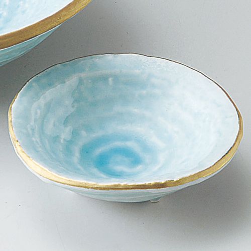 鳴海青地三ツ足千代口 φ8.7×3.2cm 019-248 (5個入) /業務用/新品/小物送料対象商品