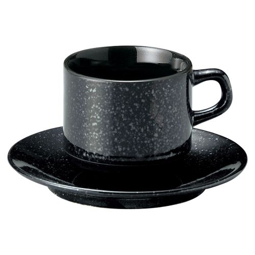 黒御影スタックアメリカン碗 (碗のみ) 7.8×7.1cm(230cc) 565-638 (10個入) /業務用/新品/小物送料対象商品