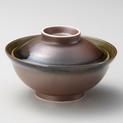 南蛮織部蓋物 φ14×9cm 106-089/業務用/新品/小物送料対象商品