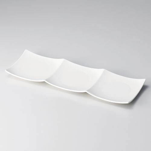 NBエクシード3連モダン皿 28.6×9.7×2cm 130-098/業務用/新品/小物送料対象商品