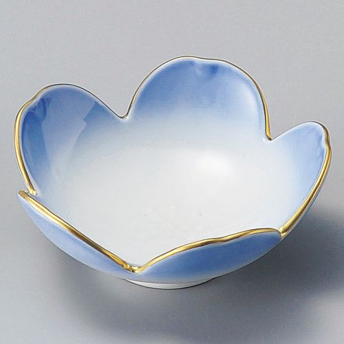 渕金コバルト桜型小鉢 11.4×4.4cm 098-038 (5個入) /業務用/新品/小物送料対象商品