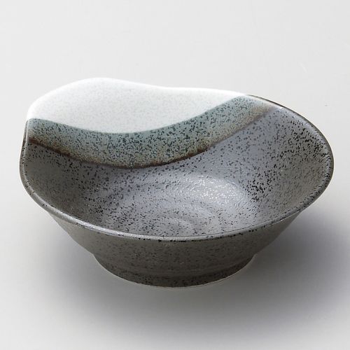 天目塗り分けとんすい 13×12.5×4.5cm 123-268 (10個入) /業務用/新品/小物送料対象商品