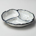 かいらぎ三ツ仕切皿(大) 26×24.5×4.5cm 255-238/業務用/新品/小物送料対象商品