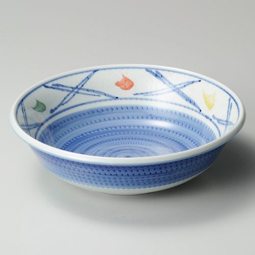 三彩トチリ9.0盛鉢 28×8cm 249-038/業務用/新品/小物送料対象商品