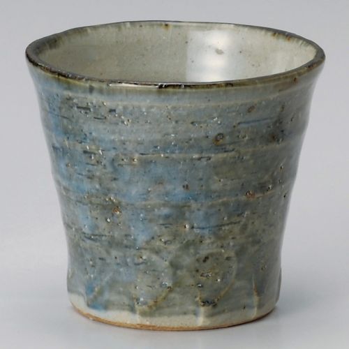窯変呉須面取カップ φ9.5×8.5cm(280cc) 280-218 (10個入) /業務用/新品/小物送料対象商品