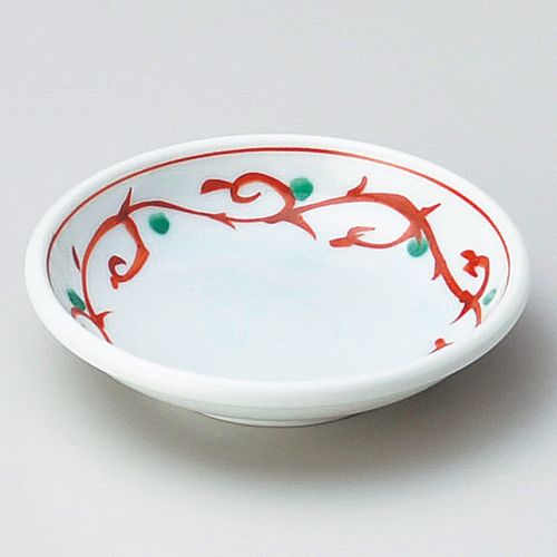 赤唐草玉渕30皿 φ9.7×2.3cm 234-038 (10個入) /業務用/新品/小物送料対象商品