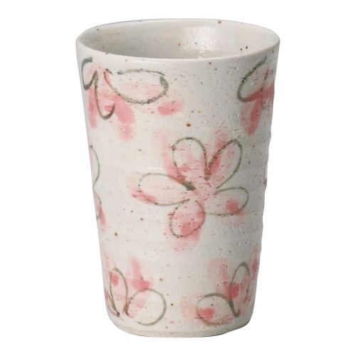 花園桃色フリーカップ φ8×11.5cm(約300cc) 273-098 (5個入) /業務用/新品/小物送料対象商品