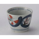 益子赤丸紋そば猪口 8.2×6.2cm 302-288 (5個入) /業務用/新品/小物送料対象商品