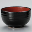 赤と黒腰張5.5丼 φ17×10cm 328-028/業務用/新品/小物送料対象商品