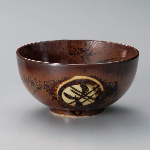 錆丸紋6.0深口丼 φ18.2×8.7cm 323-308/業務用/新品/小物送料対象商品