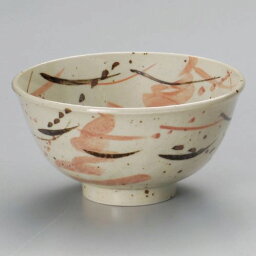 紅二彩乱格子5.8丼 φ17.5×9cm 333-228/業務用/新品/小物送料対象商品