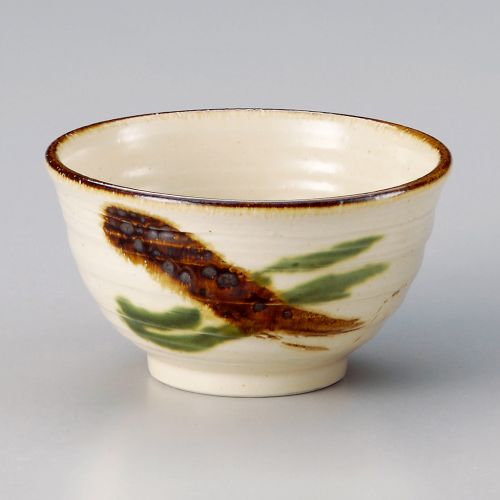 弥七田織部55反り丼φ16.2×8...