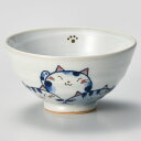 猫づくし飯碗(青) 11.5×6cm 369-388 (5個入) /業務用/新品/小物送料対象商品(3)