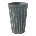 わび紺ねずしのぎカップ φ8.5×12cm(300cc) 458-668 (10個入) /業務用/新品/小物送料対象商品
