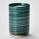 グリーン白刷毛切立湯呑 φ6.9×10cm(250cc) 381-438 (10個入) /業務用/新品/小物送料対象商品