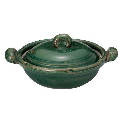 織部(手造)9号鍋 34×φ27.5×17cm(2200cc)(身10cm) 402-058/業務用/新品/小物送料対象商品