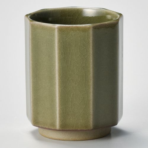 ビードロ九角湯呑 φ6.8×8.5cm(190cc) 382-138 (10個入) /業務用/新品/小物送料対象商品