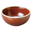 鉄赤渕透明釉8.5cmボール φ8.5×3.5cm 509-118 (20個入) /業務用/新品/小物送料対象商品